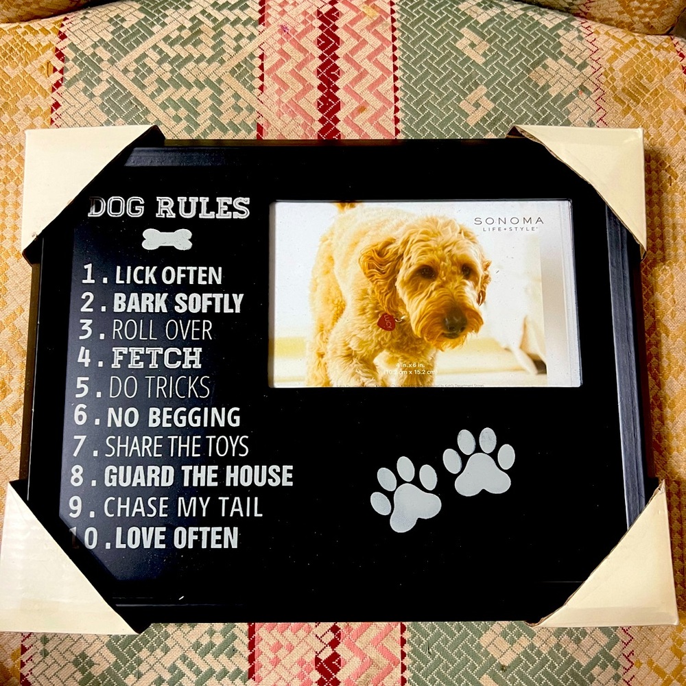 Dog photo frame, NWT - Picture 1 of 5